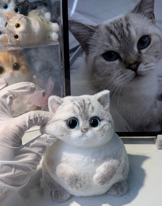 A002: Customized Chubby Big Size Silicone Cat ----'chat' icon on the right bottom to send photos to us