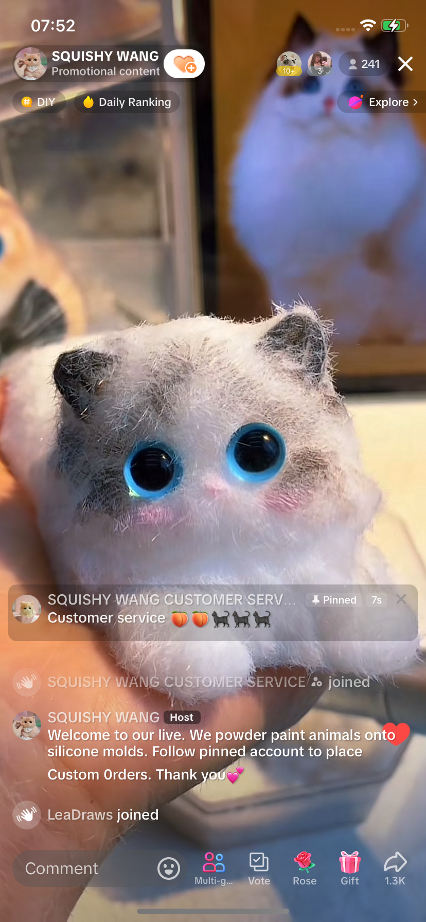 D05: Two New Squishy Ragdoll Kitty/ Princess Kitty